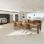 : modern dining room table bench