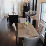 : narrow dining table dimensions