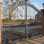 : ornate wrought iron gates