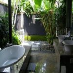 : outdoor bathroom plans