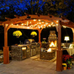 : outdoor gazebo bar