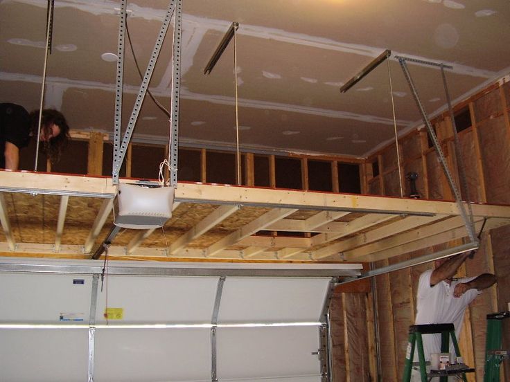 overhead garage storage installation - Overhead Garage ...