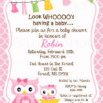 : owl baby shower invitations cheap