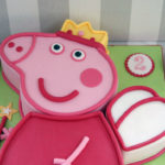 : peppa pig birthday cake diy
