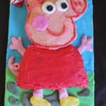 : peppa pig birthday cake kit