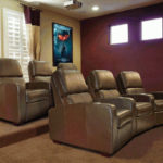 : recliner home theater seating