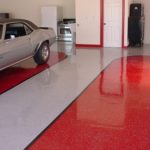 : red garage floor paint