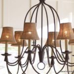 : rustic chandelier lamp shades