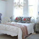 : shabby chic bedroom curtains