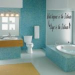 : small bathroom wall decor ideas
