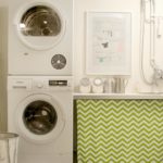 : small laundry room ideas stackable