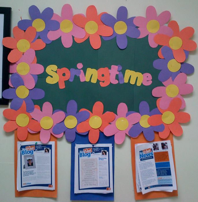 spring time board decoration ideas