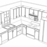 : square kitchen design layout