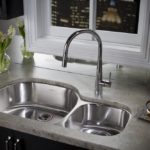 : stainless steel single bowl undermount kitchen sink
