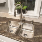: stainless undermount kitchen sink