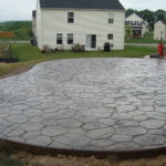 : stamped concrete stone panels