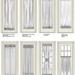 : tisp French door curtains