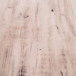 : white distressed wood flooring
