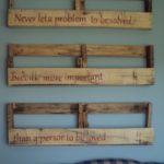 : wood pallet shelf ideas