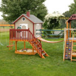 : wooden swing sets for adults