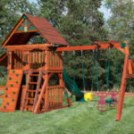 : wooden swing sets plans