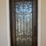 : wrought iron door bolts