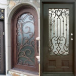 : wrought iron doors cheap