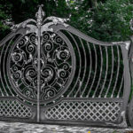 : wrought iron gates