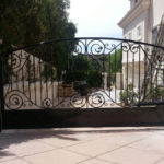 : wrought iron gates and fencing