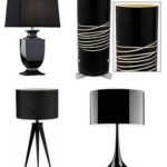 : black table lamps