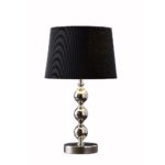 : black table lamps traditional