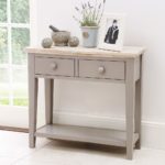 : console tables with drawers