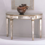 : console tables with shelves