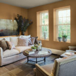 : living room color schemes burgundy