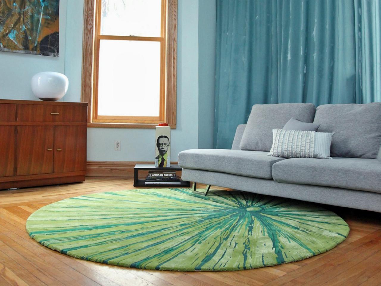living room rug layout