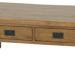 : oak coffee table with storage