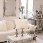 : shabby chic living room curtains