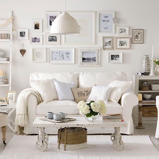 shabby chic living room ideas on a budget