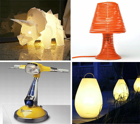 : unique lamps diy