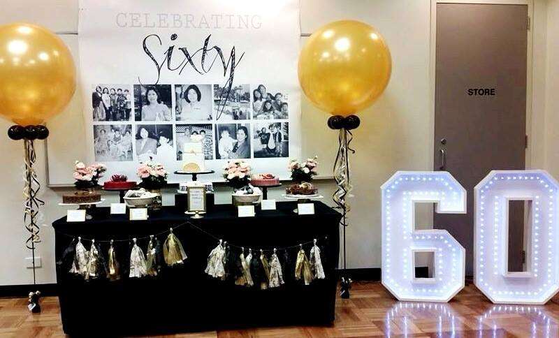 60th birthday party ideas on a budget