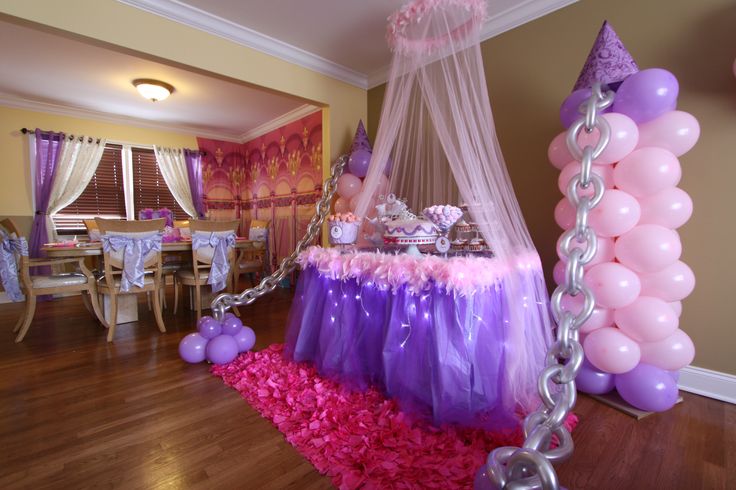 Princess party decoration ideas