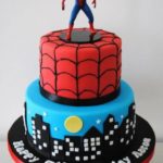 : spiderman cakes