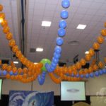 : balloon decorations for a baby shower