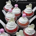 : bridal shower cupcakes toppers