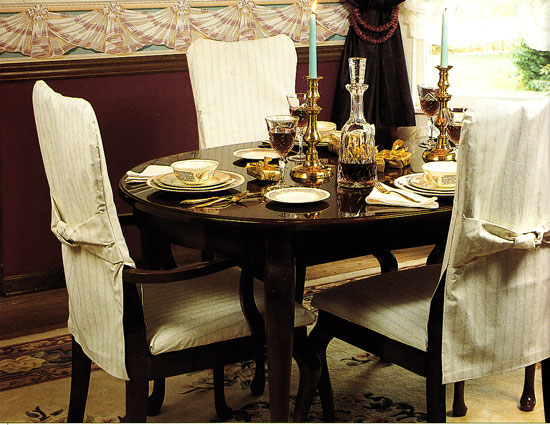 dining room chair slipcovers canada