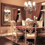 : dining room mirrors placement