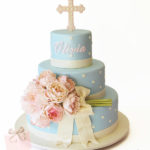 : first communion cakes for twins