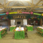 : luau party ideas food