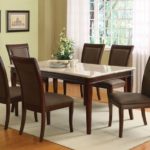: marble top dining table diy