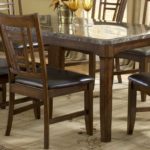 : marble top dining table round